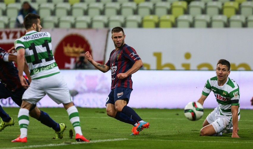 Lechia Gdańsk - Pogoń Szczecin 1:1. Biało-zieloni nadal bez zwycięstwa [ZDJĘCIA]