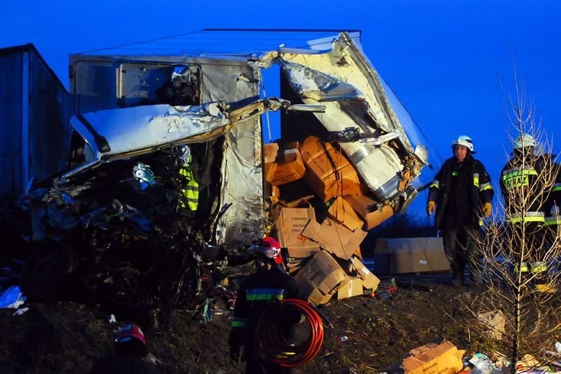 Furgonetka iveco przewoziła fajerwerki używane na przykład...