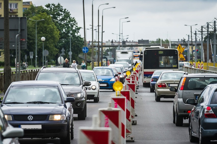 Uwaga kierowcy! Od dzisiaj utrudnienia w ruchu na ulicy Wojska Polskiego w Bydgoszczy