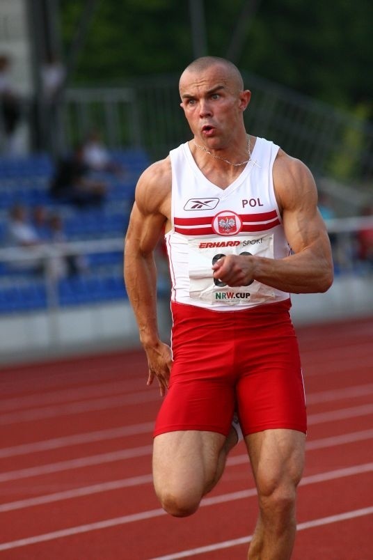 Sprinter ze Stalowej Woli Marcin Nowak zajął drugie miejsce w biegu na 100 metrów podczas mityngu Gwiazd Małopolski.