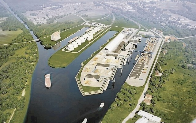 Budowa portu w Koźlu stoi od roku