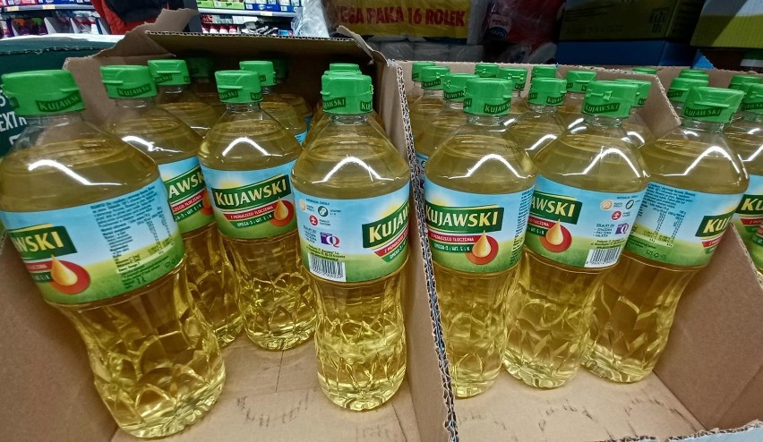 Olej rzepakowy Kujawski można spotkać w butelkach 0,5l, 1l,...
