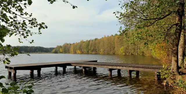 Jezioro w Ścięgnicy