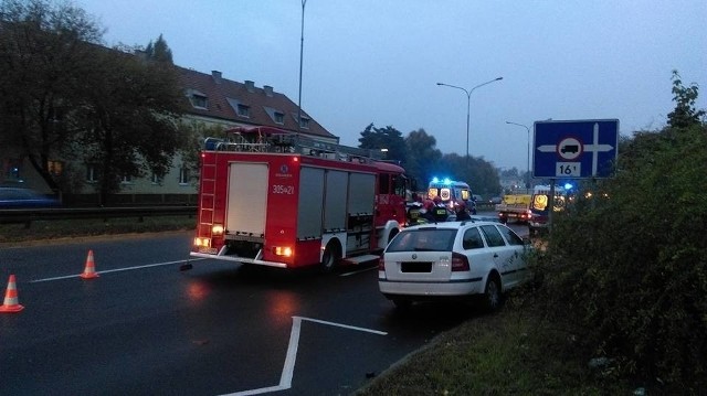 Wypadek na ul. Niestachowskiej. Tworzą się korki Głos