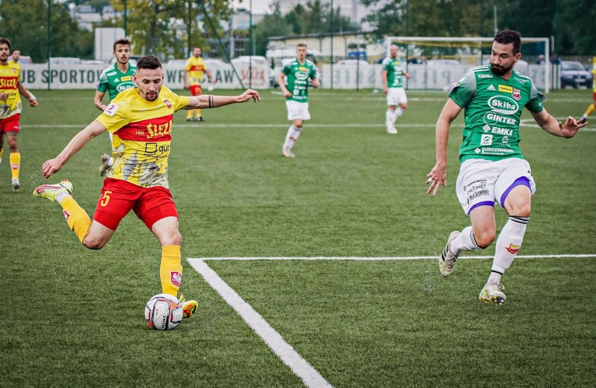 Fortuna Puchar Polski. Ślęza Wrocław - Chojniczanka Chojnice 3:2. Ślęza trzykrotnie wychodziła na prowadzenie i w końcu wygrała!