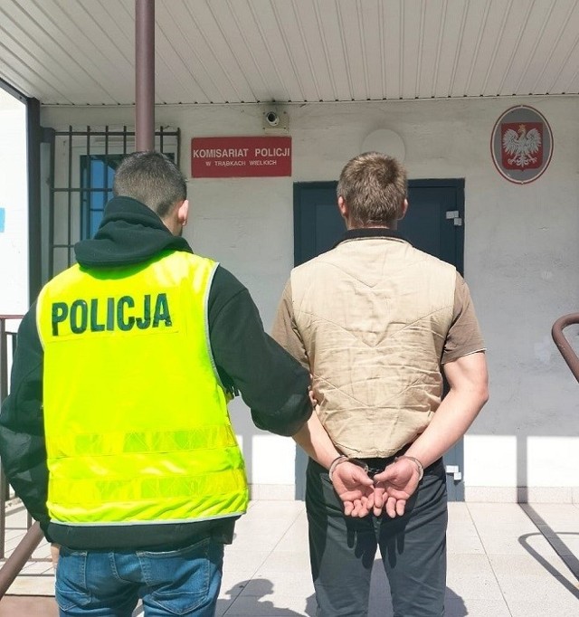43-latek z narkotykami został zatrzymany przez policjantów z Pszczółek