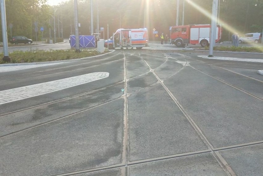 Śmiertelny wypadek na rondzie Olszewskiego. Nie żyje pasażerka