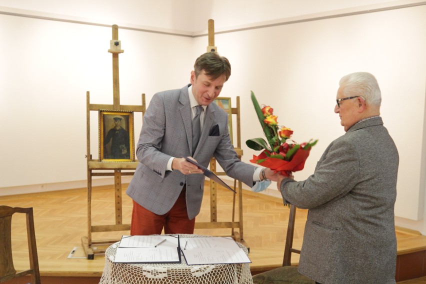 Gerard Trefoń przekazał obraz Joachima Achtelika Muzeum...