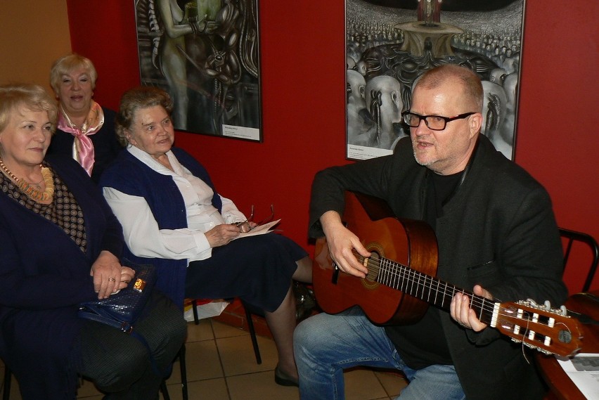Na spotkaniu „Historia życia muzycznego w Ligocie i...