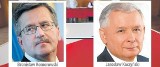 Wybory prezydenckie 2010. Wyniki:  Komorowski - 41,22, Kaczyński - 36,74