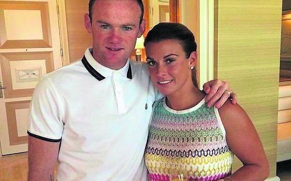 Wayne Rooney spędza wakacje z żoną Coleen w Las Vegas,...