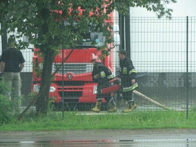 W całym regionie strażacy podjęli mnóstwo interwencji związanych z nocną burzą i dużymi opadami deszczu