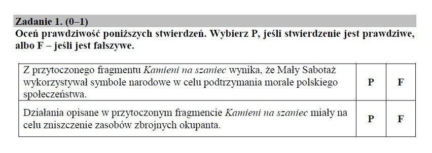 Egzamin gimnazjalny 2019. JĘZYK POLSKI część humanistyczna. Odpowiedzi i arkusz pytań CKE w serwisie EDUKACJA