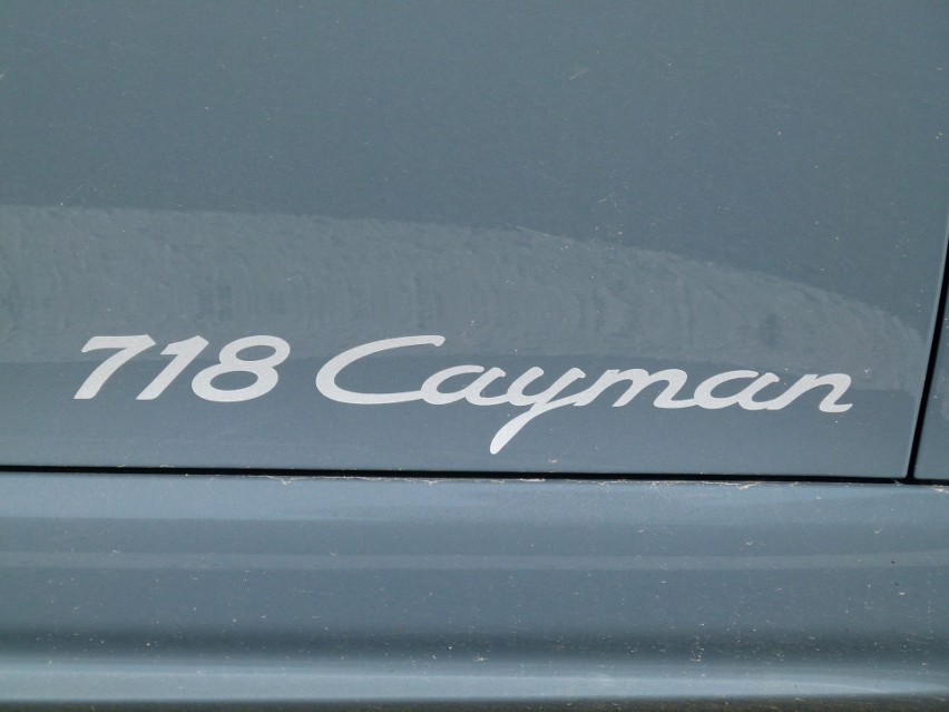 Porsche 718 Cayman - test...