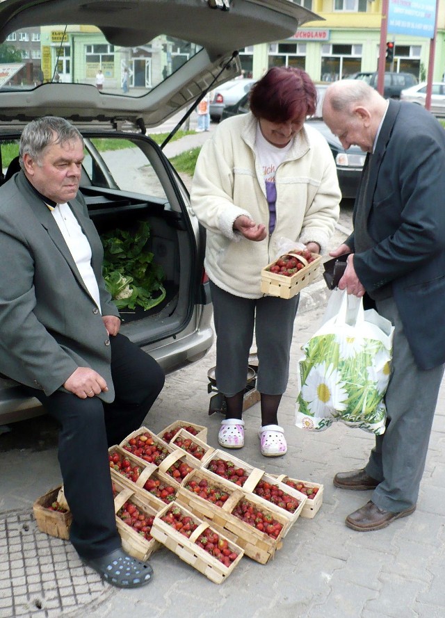 Kilogram truskawek kosztuje w Radomiu od 6 do 10 złotych