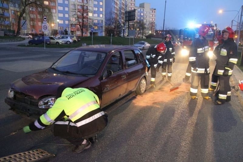 Wypadek na Gwareckiej, Wrocław, 09.04.2015