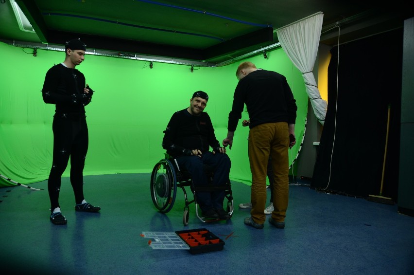 Niepełnosprawni z Wrocławia wystąpią w grach komputerowych i animacjach (ZOBACZ ZDJĘCIA, FILM)