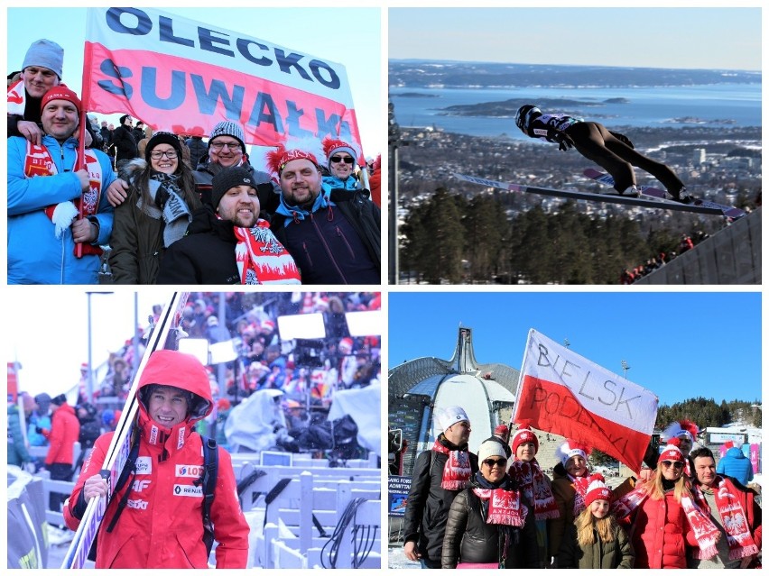 Raw Air 2019. Podlascy kibice dopingują polskich skoczków w Oslo (zdjęcia)