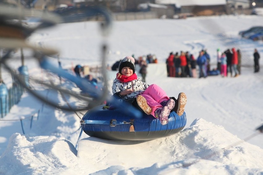 Snowtubing w Niestachowie - atrakcja dla najmłodszych