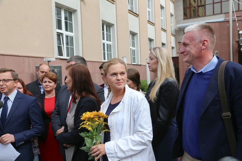 Barbara Nowacka ze Zjednoczonej Lewicy w Białymstoku (zdjęcia, wideo)