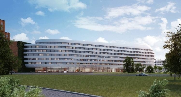 Wrocław: Wznowiono budowę hotelu Hilton. Kiedy będzie gotowy? (WIZUALIZACJE)