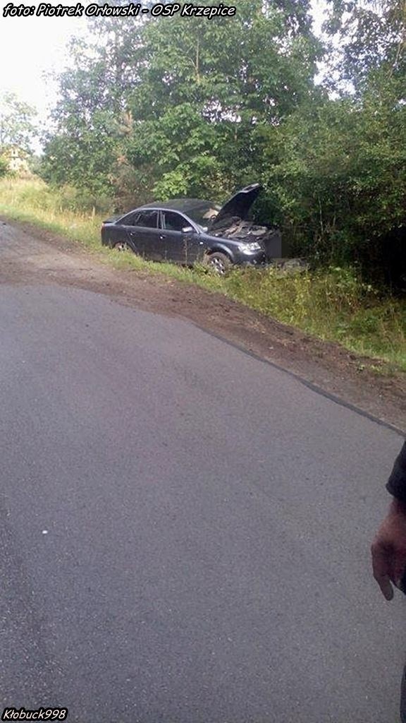 Krzepice: Czołowe zderzenie na drodze do Dankowa