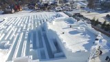 Śnieżny labirynt w Zakopanem - największy na świecie