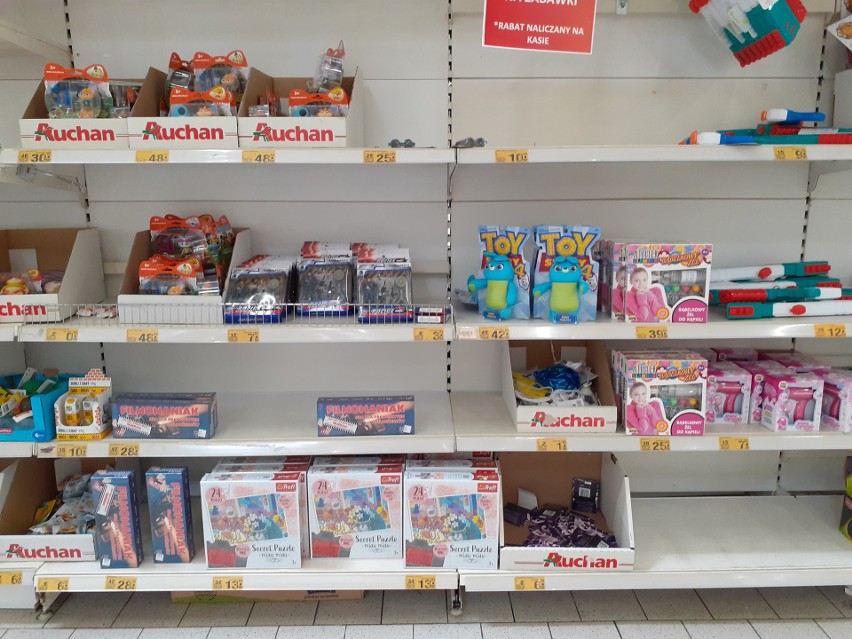 To już ostatnie dni działania sklepu Auchan w Mysłowicach....