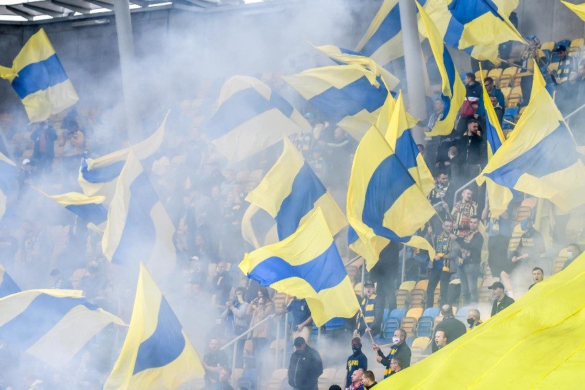 Kibice Arki Gdynia są aktywni nie tylko na stadionie. Nie...