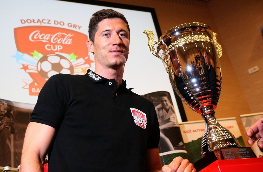 Coca-Cola Cup. Robert Lewandowski zawitał do Gdyni [ZDJĘCIA]