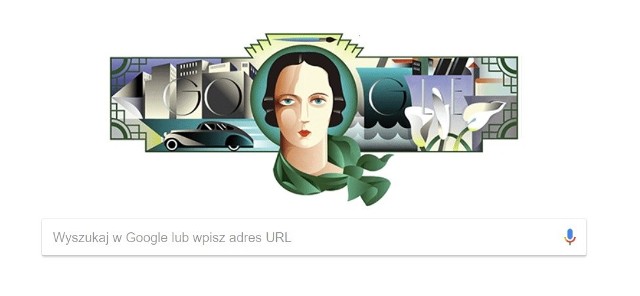 Tamara Łempicka 16.05.2018 na GOOGLE DOODLE. Kim jest? I dlaczego została bohaterką Google Doodle?