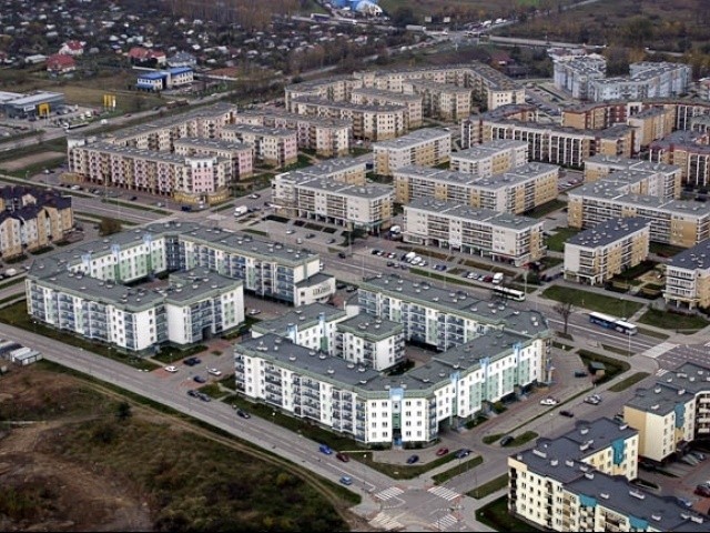 Widok osiedla KTBSW Białymstoku jest duże zapotrzebowanie na mieszkania od miasta.