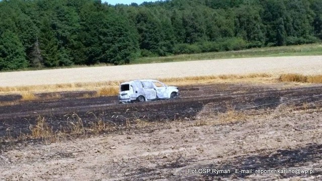 Ogień strawił nie tylko zboże.