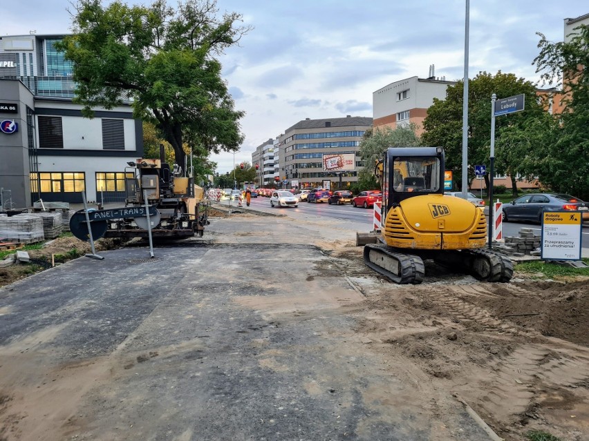 Budowa drogi rowerowej na ul. Marcelińskiej wpisuje się w...