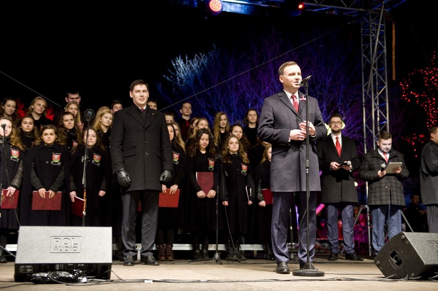 Prezydent Andrzej Duda w Białej Podlaskiej.