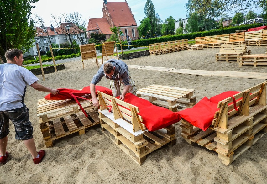 Dziś otwarcie nowej plaży miejskiej w Bydgoszczy.