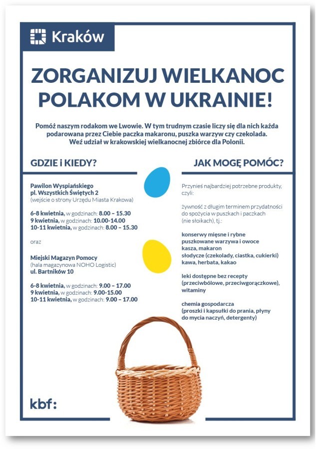 Kraków zachęca do udziału w zbiórce dla Polaków we Lwowie na święta