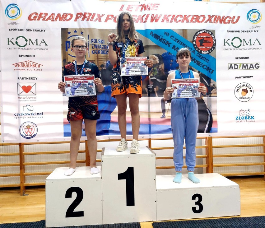 Academia Gorila Ostrów Mazowiecka z medalami Grand Prix Polski w Kickboxingu w Mińsku Mazowieckim. Odbyły się 18.06.2022