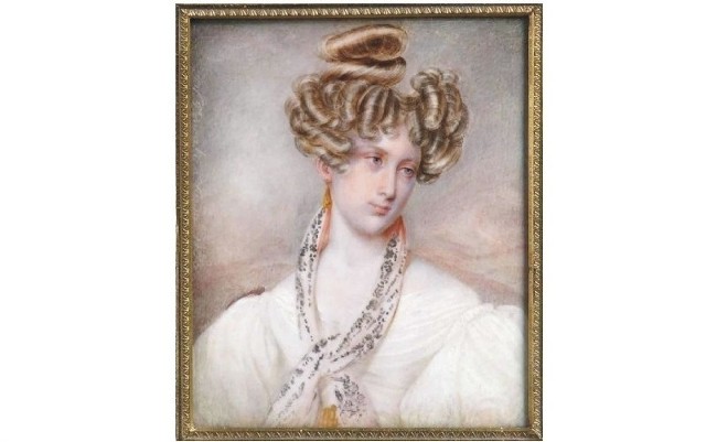 Autorem akwareli "Portret nieznajomej&#8221; jest Jan Nepomucen Głowacki (1802 &#8211; 1847). Jest to prawdopodobnie portret żony autora, Marii.