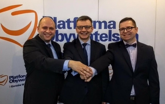 Radosław Wróblewski, Robert Surowiec i Krzysztof Karwatowicz to kandydaci na kandydata PO w wyborach prezydenckich w Gorzowie.