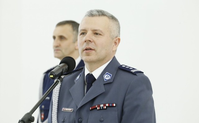 Insp. Artur Bielecki, nowy szef lubelskiej policji
