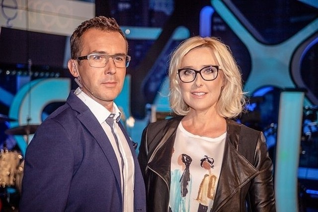 Maciej Kurzajewski i Agata Młynarska (fot. TVP)