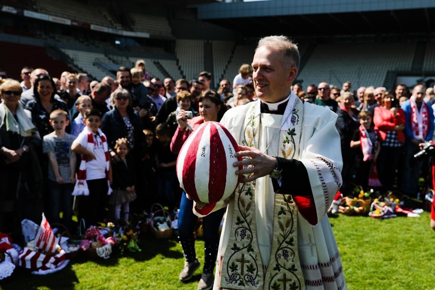 Święcenie pokarmów na Cracovii