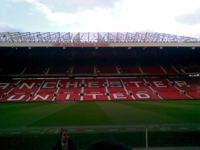 Trybuna Północna na stadionie Manchesteru United