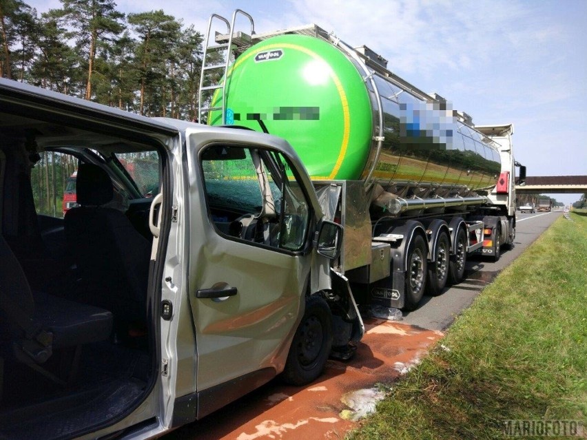 Do wypadku doszło tuż po godz. 10.00 na 232 km opolskiego...