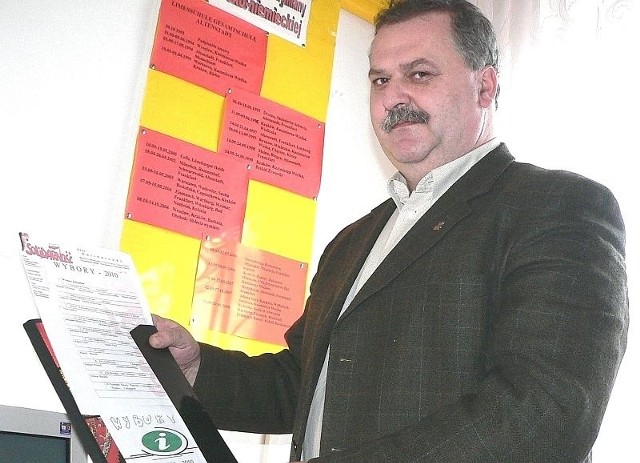 Roman Litwiniuk pełni funkcję przewodniczącego kazimierskiej Solidarności nauczycielskiej przez drugą z kolei kadencję.