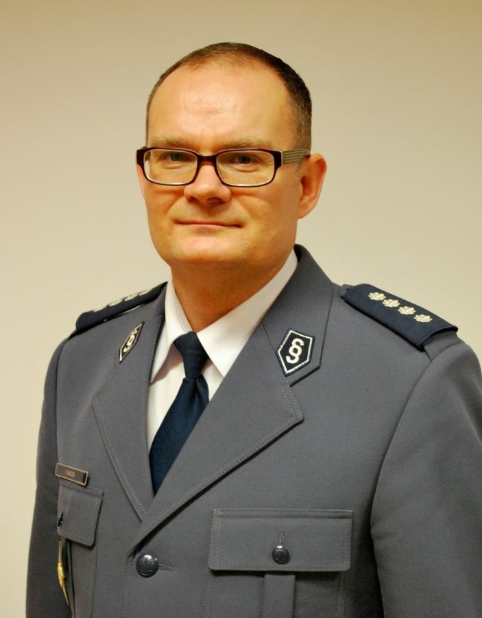 Nadkom. Piotr Mazur Komendant Miejski Policji w Przemyślu...