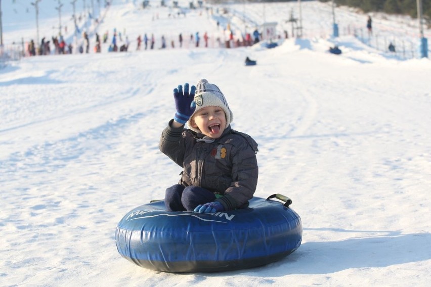 Snowtubing w Niestachowie - atrakcja dla najmłodszych