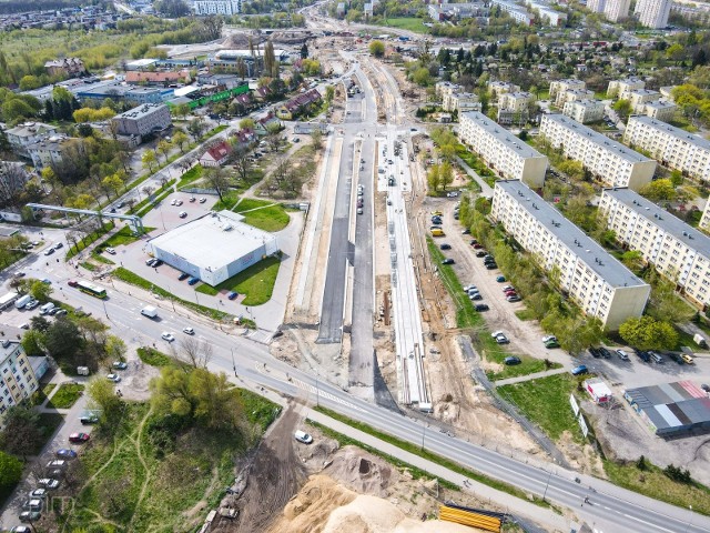 W nocy z 14 na 15 rozpoczyna się przebudowa Łużyckiej i uruchomienie ruchu na Nowej Naramowickiej