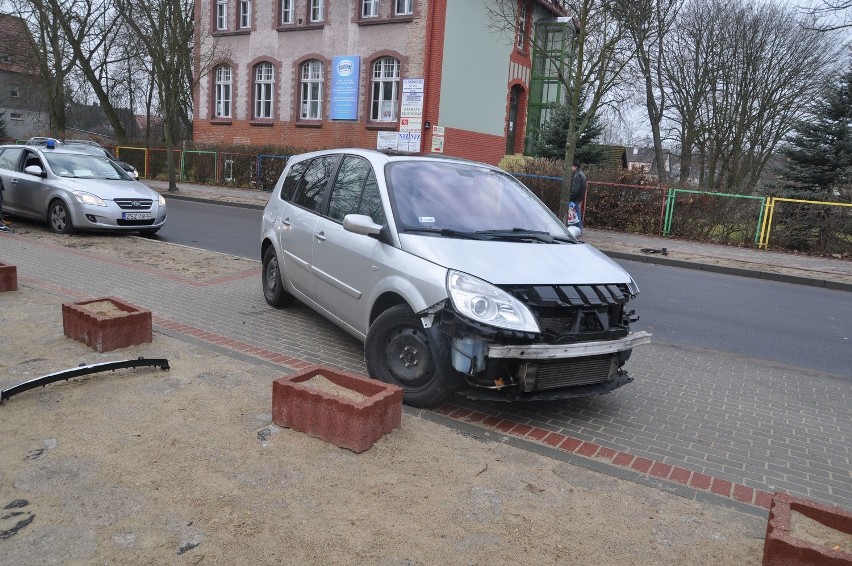 Zderzenie w centrum Szczecinka.